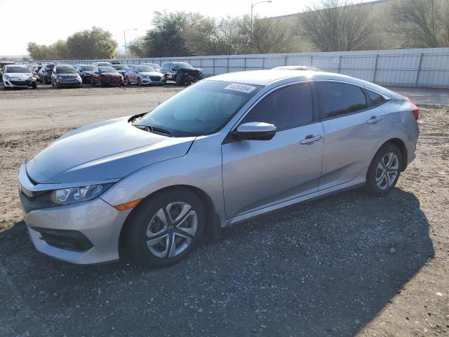 19XFC2F54JE026190 - 2018 HONDA CIVIC LX SILVER photo 1