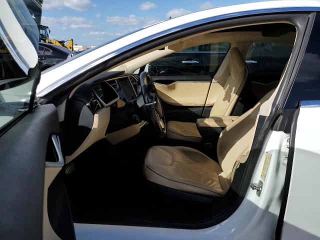 5YJSA1H14EFP32844 - 2014 TESLA MODEL S Սպիտակ լուսանկար 7
