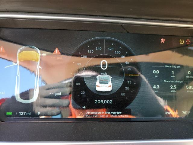 5YJSA1H14EFP32844 - 2014 TESLA MODEL S Սպիտակ լուսանկար 9