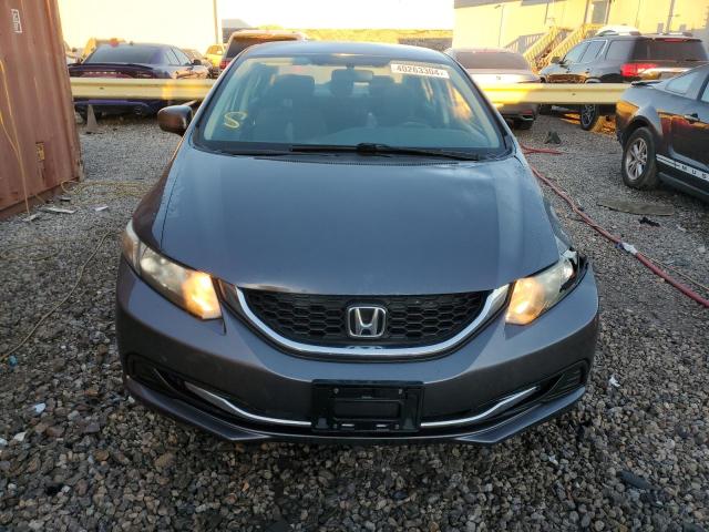 19XFB2F51FE022382 - 2015 HONDA CIVIC LX GRAY photo 5