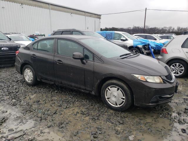 2HGFB2F68DH538363 - 2013 HONDA CIVIC HF BROWN photo 4