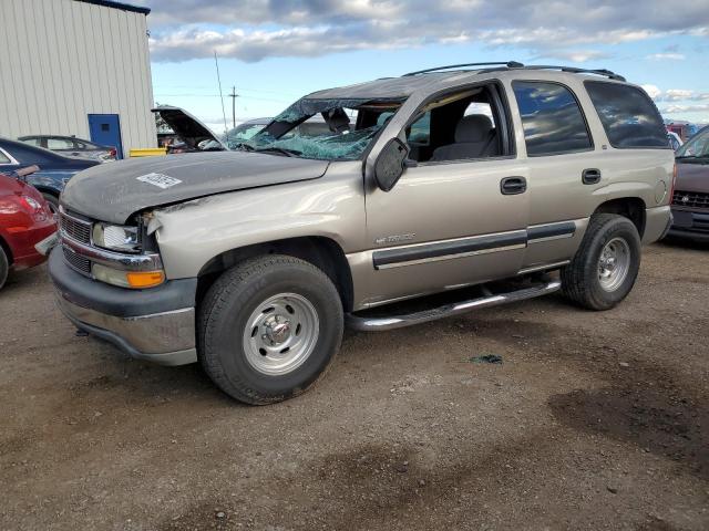 1GNEK13T41R112249 - 2001 CHEVROLET TAHOE K1500 TAN photo 1