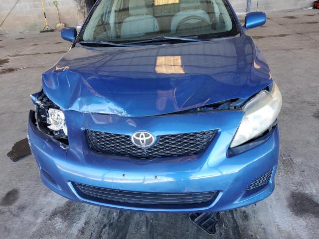 1NXBU40E69Z030136 - 2009 TOYOTA COROLLA BASE BLUE photo 11