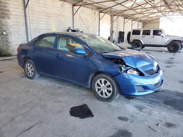 1NXBU40E69Z030136 - 2009 TOYOTA COROLLA BASE BLUE photo 4