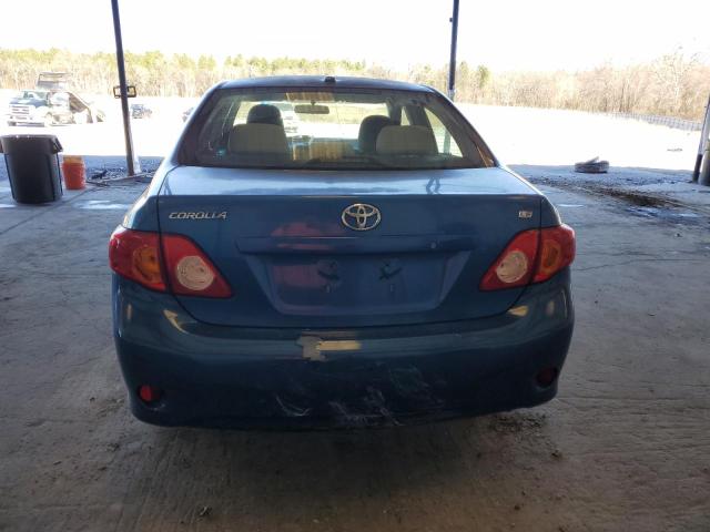 1NXBU40E69Z030136 - 2009 TOYOTA COROLLA BASE BLUE photo 6