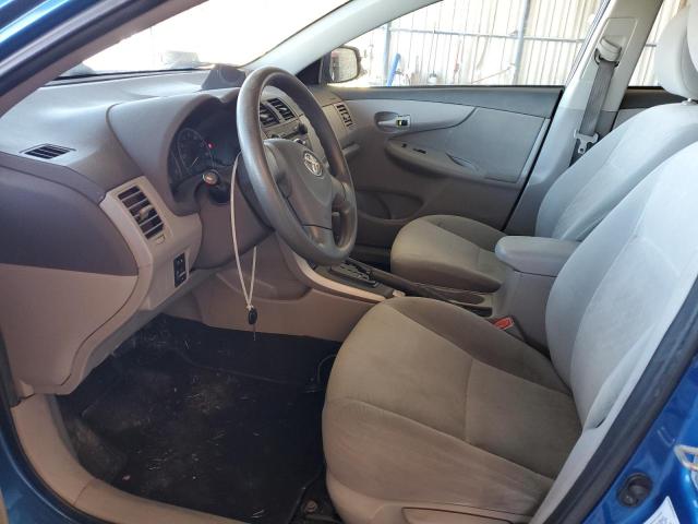 1NXBU40E69Z030136 - 2009 TOYOTA COROLLA BASE BLUE photo 7