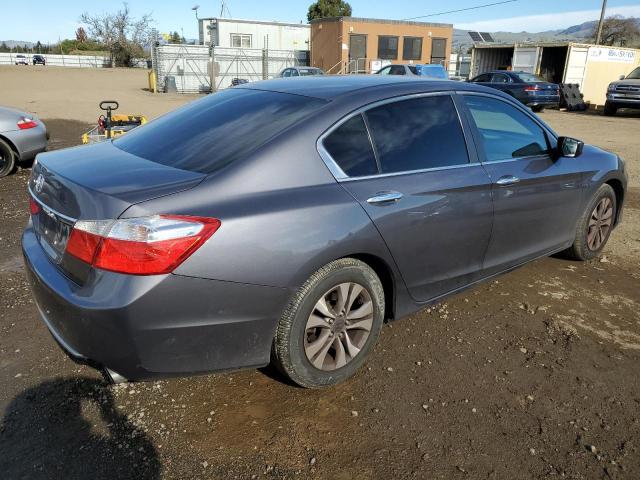 1HGCR2F33DA258837 - 2013 HONDA ACCORD LX GRAY photo 3