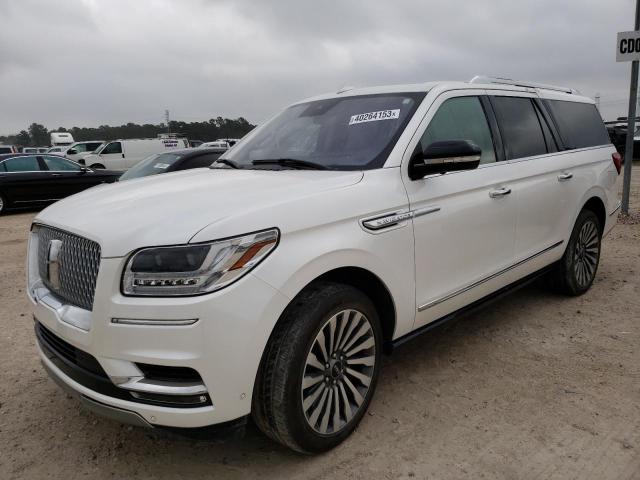 5LMJJ3LT6KEL08443 - 2019 LINCOLN NAVIGATOR L RESERVE WHITE photo 1