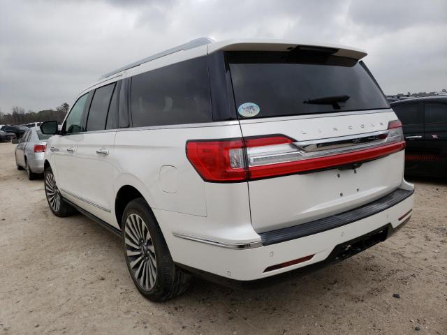 5LMJJ3LT6KEL08443 - 2019 LINCOLN NAVIGATOR L RESERVE WHITE photo 2