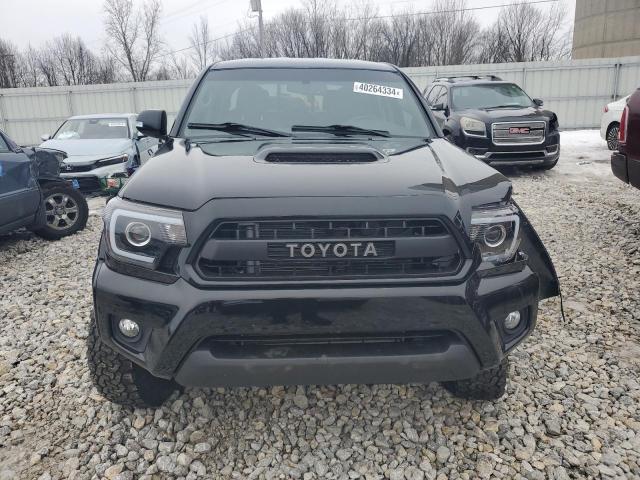 5TFMU4FN0DX014171 - 2013 TOYOTA TACOMA DOUBLE CAB LONG BED BLACK photo 5