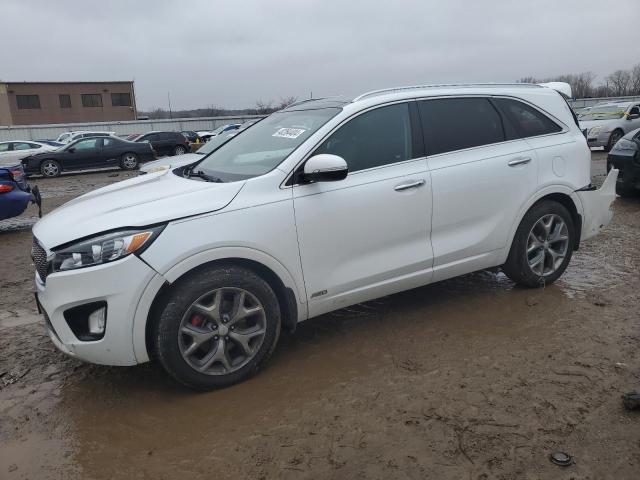 5XYPKDA56HG254439 - 2017 KIA SORENTO SX WHITE photo 1