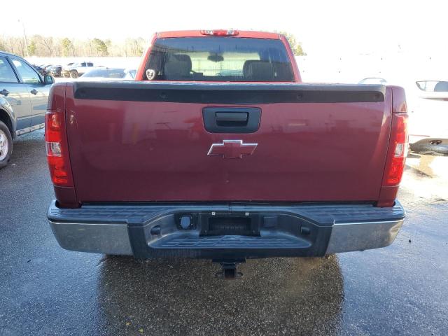 1GCEC29C19Z200092 - 2009 CHEVROLET SILVERADO C1500 LT BURGUNDY photo 6