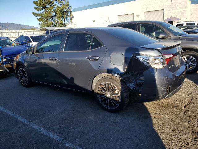 2T1BURHE1EC124762 - 2014 TOYOTA COROLLA L GRAY photo 2