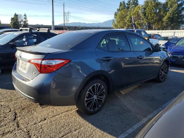 2T1BURHE1EC124762 - 2014 TOYOTA COROLLA L GRAY photo 3