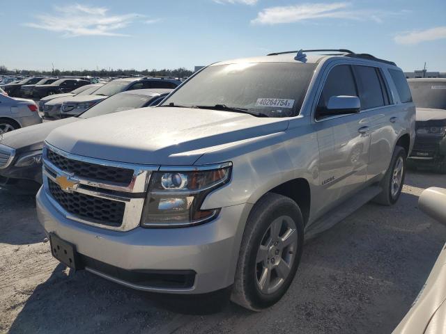 1GNSCBKC1FR525275 - 2015 CHEVROLET TAHOE C1500 LT SILVER photo 1