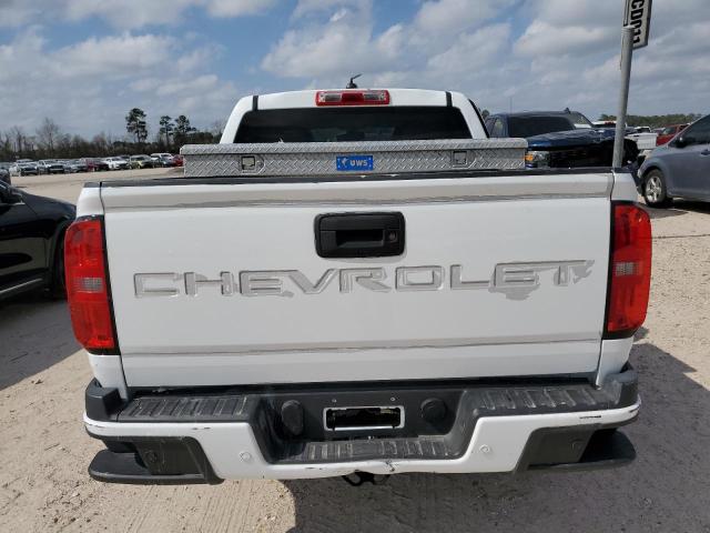 1GCGSBEA5M1296008 - 2021 CHEVROLET COLORADO WHITE photo 6