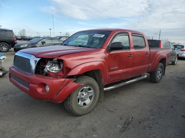 3TMMU4FN6AM015732 - 2010 TOYOTA TACOMA DOUBLE CAB LONG BED RED photo 1