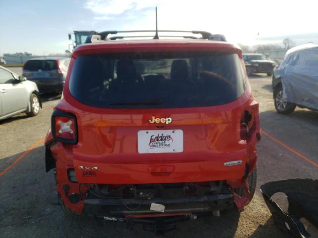 ZACNJBBB2LPL33938 - 2020 JEEP RENEGADE LATITUDE RED photo 6