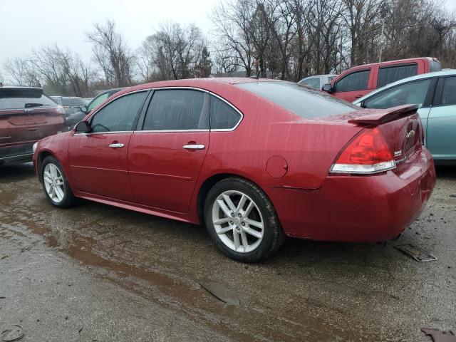 2G1WC5E32E1147183 - 2014 CHEVROLET IMPALA LTZ RED photo 2