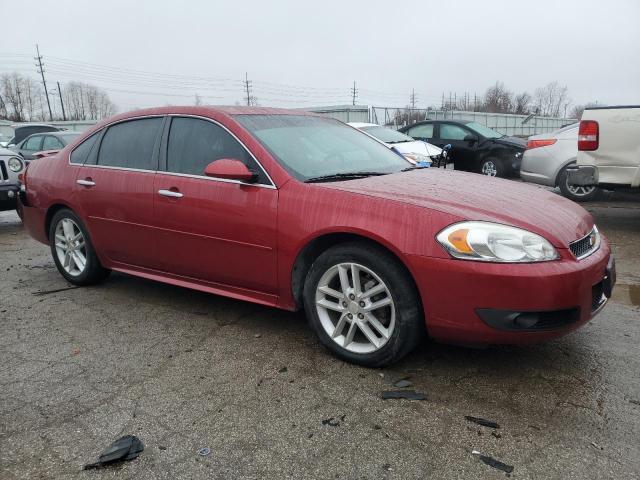 2G1WC5E32E1147183 - 2014 CHEVROLET IMPALA LTZ RED photo 4