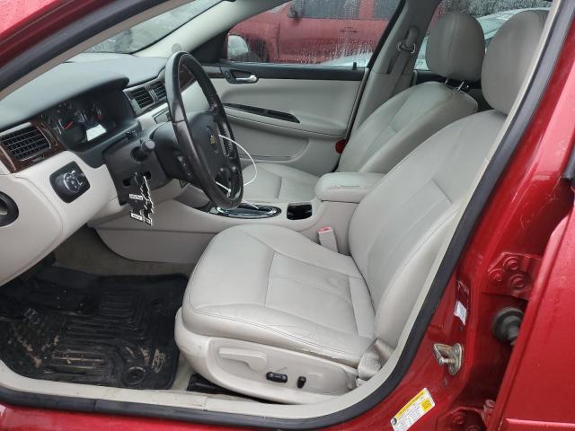 2G1WC5E32E1147183 - 2014 CHEVROLET IMPALA LTZ RED photo 7