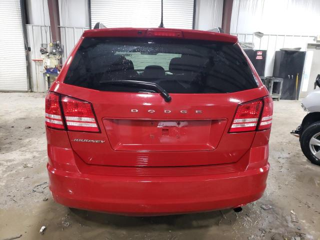 3C4PDCAB5JT171125 - 2018 DODGE JOURNEY SE RED photo 6