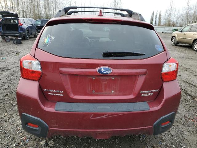 JF2GPALC5GH302421 - 2016 SUBARU CROSSTREK LIMITED RED photo 6