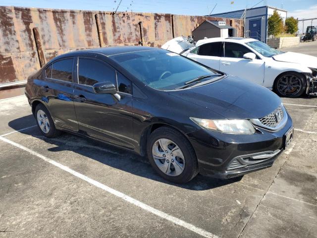 19XFB2F55EE205668 - 2014 HONDA CIVIC LX BLACK photo 4