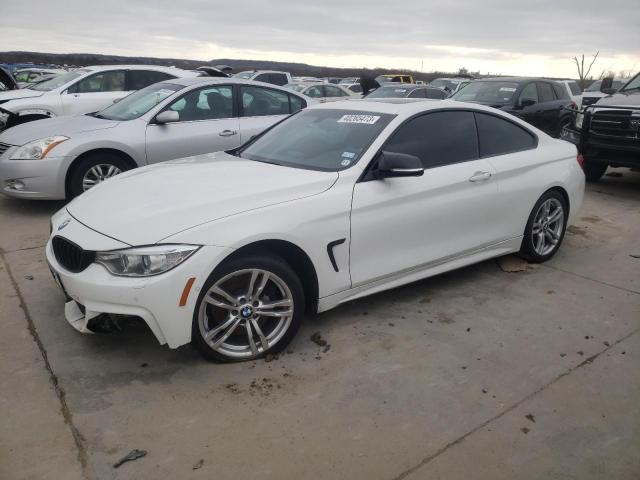 WBA3N5C55EF716235 - 2014 BMW 428 XI WHITE photo 1