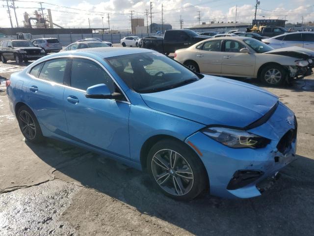 WBA73AK08M7H60005 - 2021 BMW 228XI BLUE photo 4