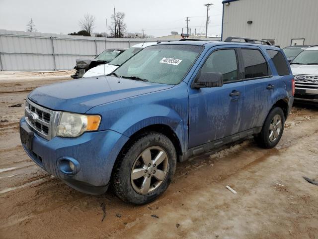 1FMCU0DG1AKA09509 - 2010 FORD ESCAPE XLT BLUE photo 1