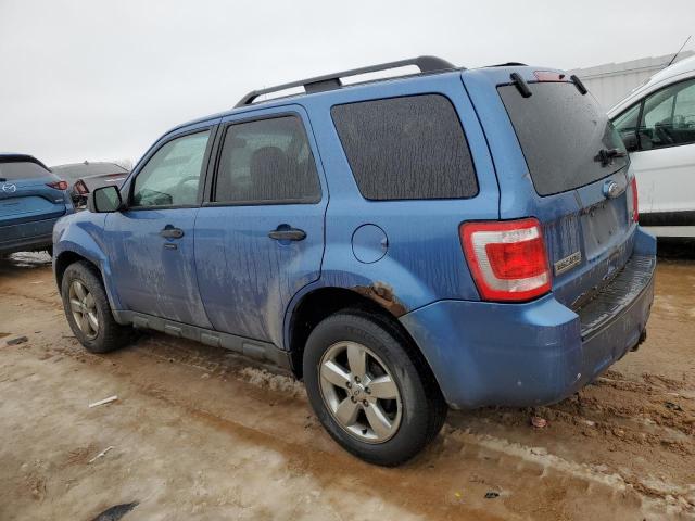 1FMCU0DG1AKA09509 - 2010 FORD ESCAPE XLT BLUE photo 2