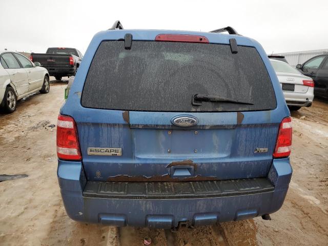 1FMCU0DG1AKA09509 - 2010 FORD ESCAPE XLT BLUE photo 6