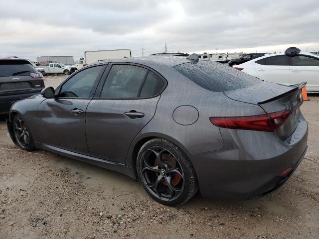 ZARFAMAN0K7598454 - 2019 ALFA ROMEO GIULIA GRAY photo 2