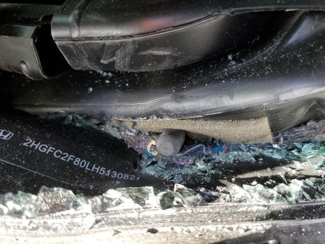 2HGFC2F80LH513082 - 2020 HONDA CIVIC SPORT ნაცრისფერი ფოტო 12