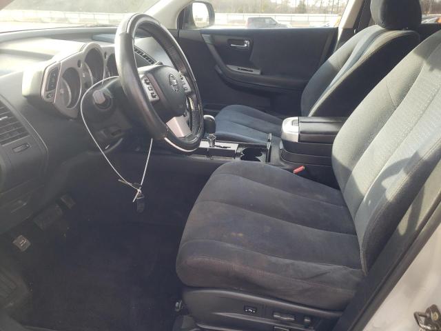 JN8AZ08W16W542382 - 2006 NISSAN MURANO SL SILVER photo 7