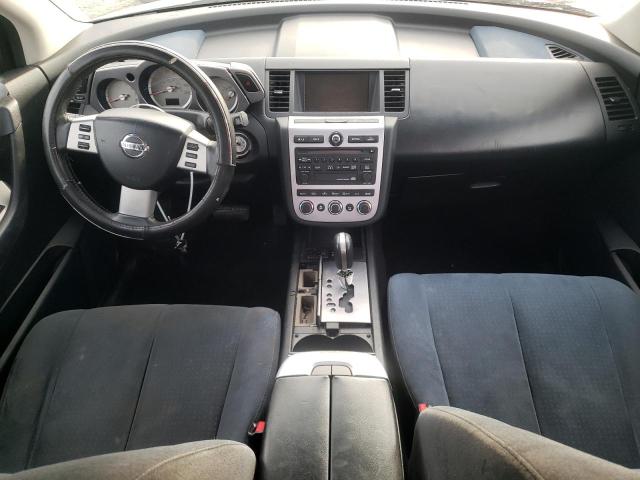 JN8AZ08W16W542382 - 2006 NISSAN MURANO SL SILVER photo 8