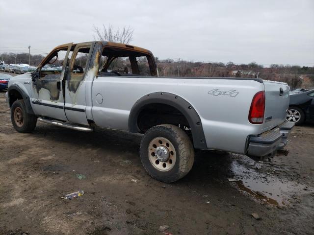 1FTSX21535EB63018 - 2005 FORD F250 SUPER DUTY SILVER photo 2