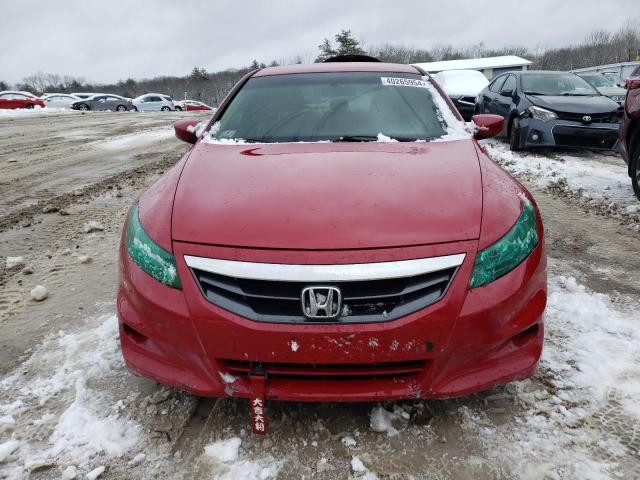 1HGCS1A30CA010808 - 2012 HONDA ACCORD LX RED photo 5