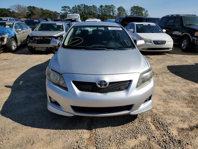 1NXBU4EE0AZ315699 - 2010 TOYOTA COROLLA BASE SILVER photo 5