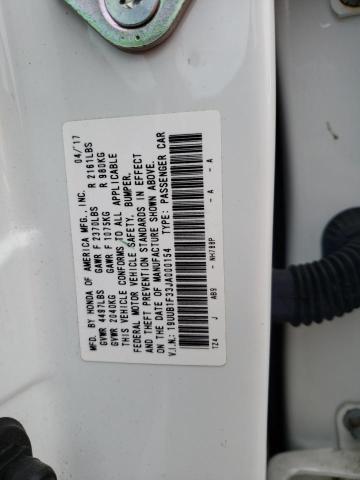 19UUB1F33JA000154 - 2018 ACURA TLX WHITE photo 12