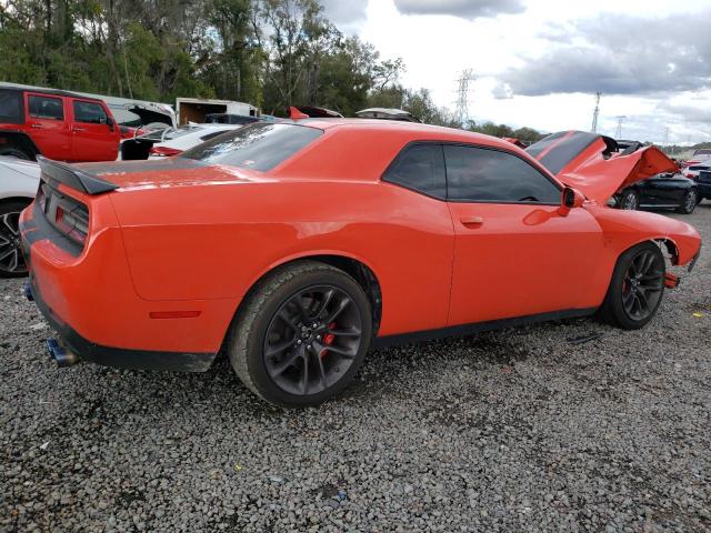 2C3CDZFJ4NH131896 - 2022 DODGE CHALLENGER R/T SCAT PACK ORANGE photo 3