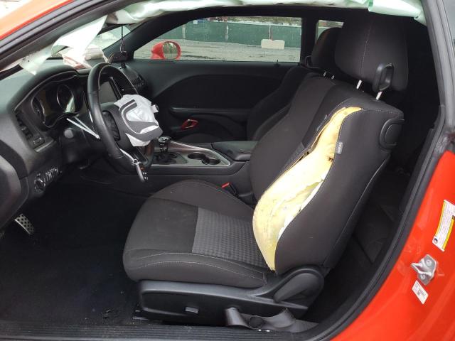 2C3CDZFJ4NH131896 - 2022 DODGE CHALLENGER R/T SCAT PACK ORANGE photo 7