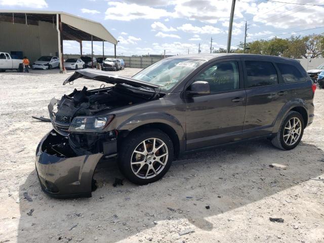 3C4PDCEG1JT426150 - 2018 DODGE JOURNEY GT GRAY photo 1