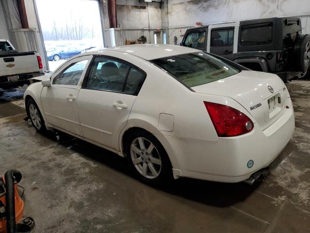 1N4BA41E54C922751 - 2004 NISSAN MAXIMA SE WHITE photo 2