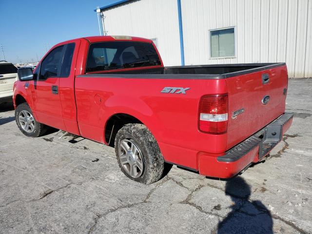 1FTRF12W28KD18067 - 2008 FORD F150 RED photo 2