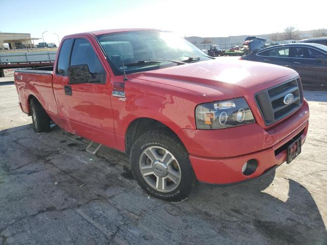 1FTRF12W28KD18067 - 2008 FORD F150 RED photo 4