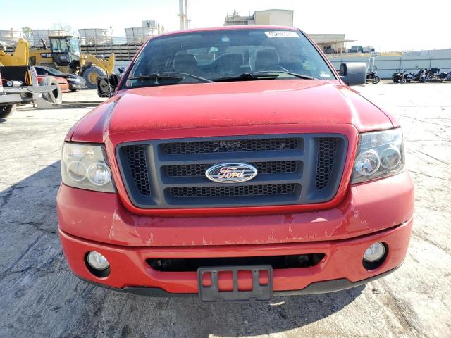 1FTRF12W28KD18067 - 2008 FORD F150 RED photo 5