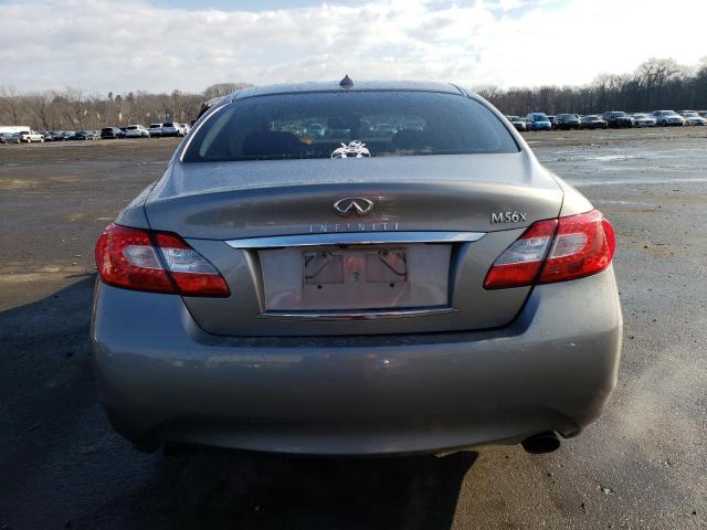 JN1AY1AR4CM580014 - 2012 INFINITI M56 X GRAY photo 6