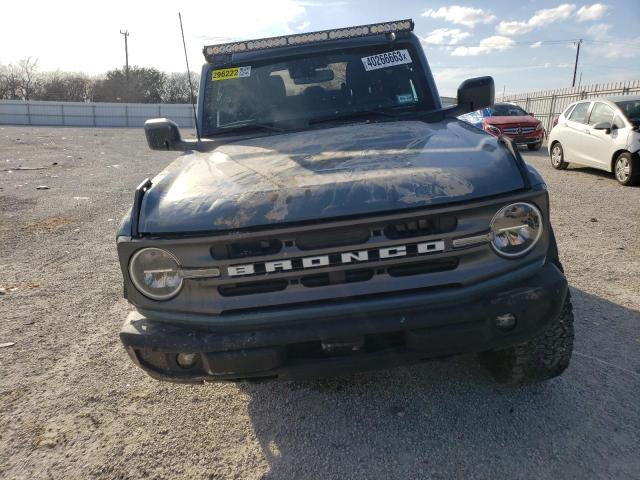 1FMDE5BH5NLB26357 - 2022 FORD BRONCO BASE BLUE photo 5